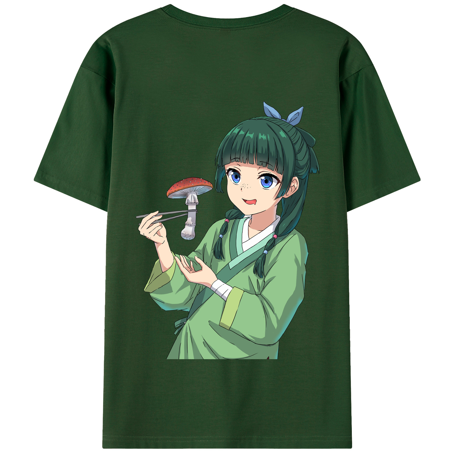 （画像用） 薬屋のひとりごと The Apothecary Diaries 綿100％半袖Tシャツ（背面プリント）